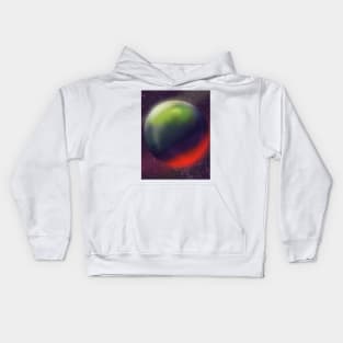 Sci-Fi planet Kids Hoodie